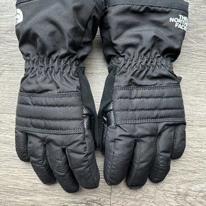 Kids The North Face Ski Snowboard Winter Gloves Black / Size S